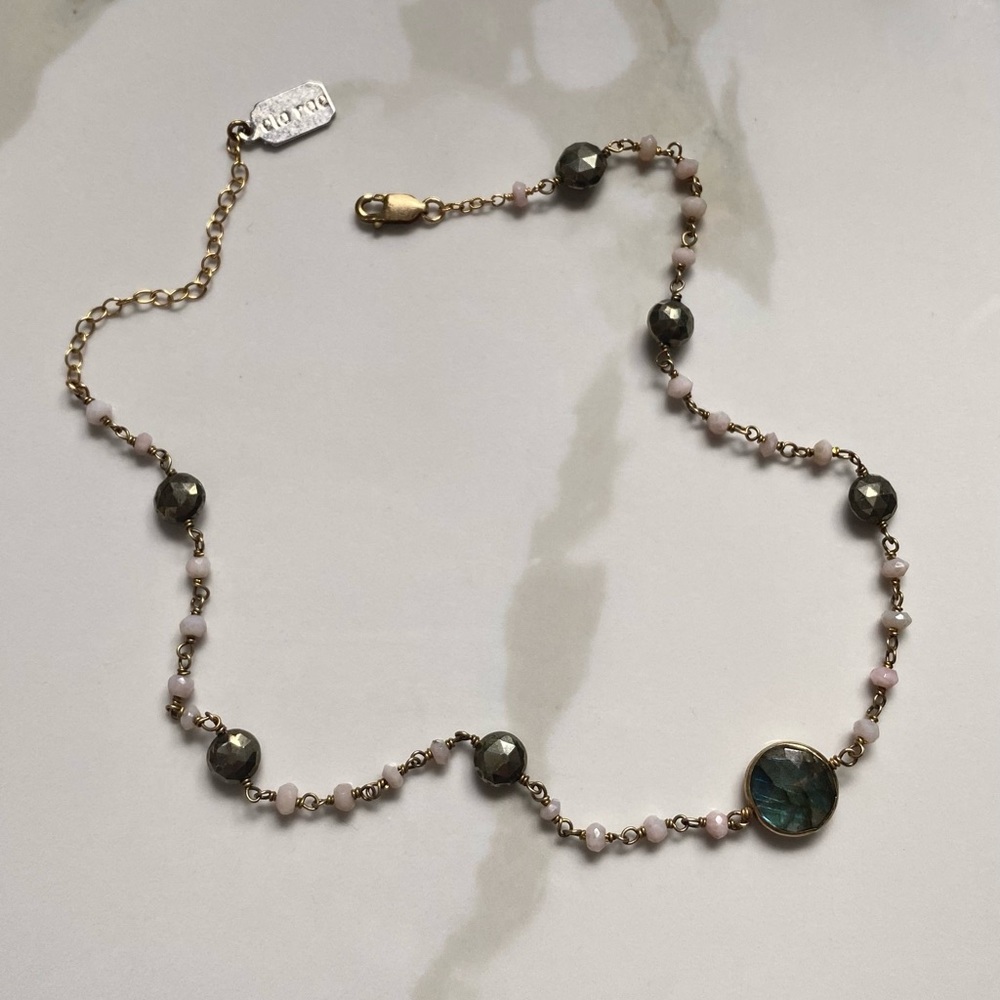 Ela Rae | Libi II Stone Choker Necklace
